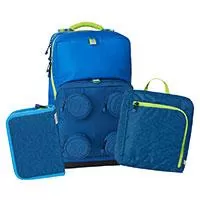 Kliknite za detalje - LEGO® Komplet Ranac za školu + pernica + torba za fizičko Maxi Plus Mortensen Signature Blue/Navy 20231