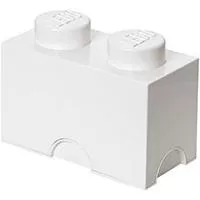 Kliknite za detalje - Kutija sa poklopcem LEGO® Kocka 2  24x18x12cm bela 4002