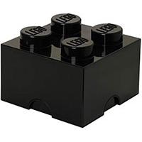 Kutija za odlaganje LEGO Kocka 4  25x25x18cm crna 4003