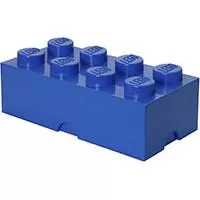 Kliknite za detalje - Kutija za odlaganje sa poklopcem LEGO® Kocka 8  50x25x18cm plava 4004