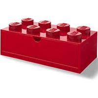 Kliknite za detalje - Stona fioka LEGO® Kocka 8 30x15x11cm crvena 4021