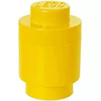 Kliknite za detalje - Okrugla kutija sa poklopcem LEGO® 12x18x12cm žuta 4030