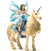 Schleich Bayala figurice - Vila Ejela jaše zlatnog jednoroga 42508