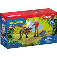 Kliknite za detalje - Schleich figure Dinosaurusi - Napad T-Rexa 41465