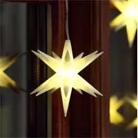Kliknite za detalje - Viseća LED Svetleća Zvezda Na Baterije 12cm