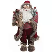Kliknite za detalje - Deda Mraz Figura Visine 45 cm Deco Santa Red