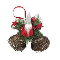 Kliknite za detalje - Novogodišnja dekoracija za kuću Zvonca 27cm