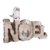Kliknite za detalje - Novogodišnja i božićna dekoracija sa LED svetlom 45x12x36cm Noel