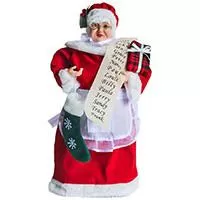 Kliknite za detalje - Baba Mrazica - Figura Visine 45 cm
