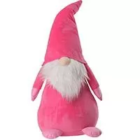 Kliknite za detalje - Juniper novogodišnja dekoracija roze patuljak Gaston 50 cm