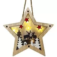 Kliknite za detalje - Kućna dekoracija LED Zvezda 12 cm