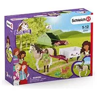 Kliknite za detalje - Schleich figurice Konji -  Kampovanje s konjem 42533