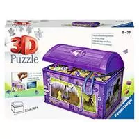 Kliknite za detalje - Ravensburger Napravi sam Kutija za sitnice od puzli Konji 11173