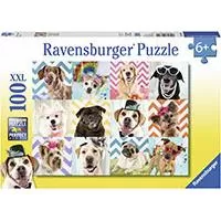 Kliknite za detalje - Ravensburger Puzzle 100 XXL delova Prerušeni psi 10870