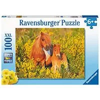 Kliknite za detalje - Ravensburger Puzzle 100 XXL delova Šetland poni 13283