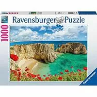 Kliknite za detalje - Ravensburger Puzzle slagalica 1000 delova Algarve Portugalija 17182