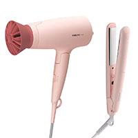 Philips set za negu kose fen + presa BHP398/00