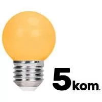Kliknite za detalje - Pet LED sijalica Žuta 2W E27