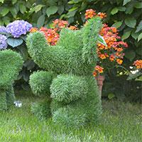Kliknite za detalje - Ukras za baštu - AniPlants Slonče 50 cm od veštačke trave