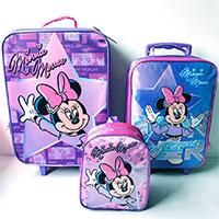 Dečji Komplet kofera sa rancem Minnie Mouse Tropi TB12