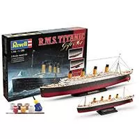Kliknite za detalje - Revell poklon set 2 makete sa kompletom boja R.M.S. Titanic
