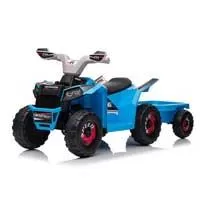 Kliknite za detalje - Dečije vozilo na akumulator sa prikolicom ATV Blue