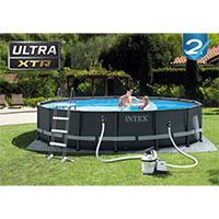 Intex nadzemni bazen ULTRA XTR FRAME 4.88 x 1.22