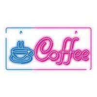 LED Natpis Coffee