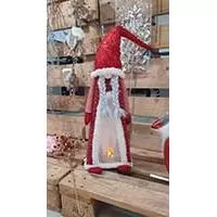 Kliknite za detalje - Patuljak Sa LED Plamenom 82 cm