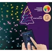 Kliknite za detalje - Lumineo Multikolor lampice sa kontrolom preko aplikacije za telefon 50 LED 4.9m