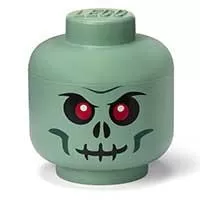 Kliknite za detalje - LEGO® kutija za odlaganje Glava - Skeleton green L 4032