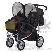 Kliknite za detalje - Esprit kolica za blizance Duo Star Black E 143-512128
