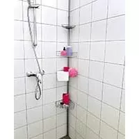 Kliknite za detalje - Teleskopski Nosač Sa 4 Police Za Kupatilo - Do 289 cm Visine Tendance 