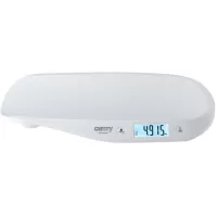 Camry CR8185 Telesna Vaga Za Bebu Do 20kg - CAMRY CR8185 TELESNA VAGA ZA BEBU. Kapacitet: 20 kg. Jedinica mere: kg, lb. Opremljen sa 4 senzora visoke preciznosti. Hold funkcija. Funkcija tara.