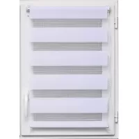 Kliknite za detalje - Bela Zebra Roletna 90x250 cm Luance