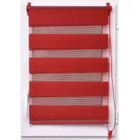Kliknite za detalje - Luance Zebra Zavesa 90x180 Cm Čili Crvena