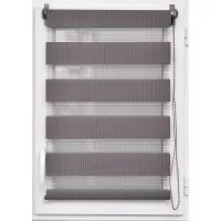 Kliknite za detalje - Luance Zebra Roletna 60x250 cm Tamno Siva