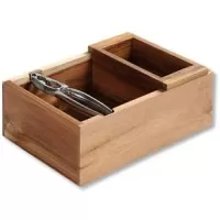 Kliknite za detalje - Kesper Krckalica za orahe ili lešnike sa posudom od bagrema 28630