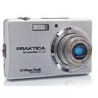 Praktica digitalni fotoaparat 10-03 srebrni - Ultra tanki digitalni fotoaparat 10 megapiksela, sa 3x optičkim i 5x digitalnim zoom-om, ekranom dijagonale 2.7 inča, podrškom za SD/SDHC kartice, mogućnošću snimanja glasa, detekcijom lica, osmeha i treptaja...