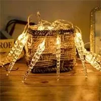 Kliknite za detalje - Svetleći niz na baterije Ledenice 20 LED dioda Modee C2013