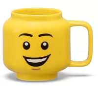 Kliknite za detalje - LEGO® Keramička šolja 255 ml Srećni dečak