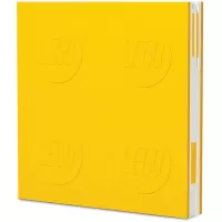 Kliknite za detalje - LEGO® Dnevnik sa sistemom za zatvaranje i gel olovkom Žuta