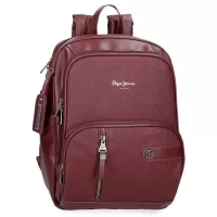 Kliknite za detalje - Laptop ranac od eko kože Pepe Jeans Sprig bordeaux 79121
