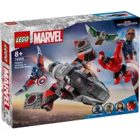 Kliknite za detalje - LEGO® Marvel 76292 Borba Kapetana Amerike Protiv Crvenog Hulka