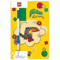 Kliknite za detalje - LEGO® Dnevnik sa plavom gel olovkom