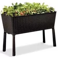 Kliknite za detalje - Keter Visoka žardinjera Easy Grow 120L Braon
