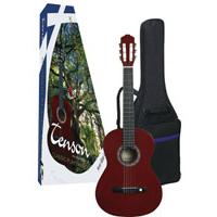 Tenson Classic guitars 4/4 Player Pack red