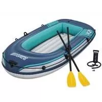 Kliknite za detalje - Čamac na naduvavanje za dve osobe sa veslima i pumpom Bestway Hydro Force Trek X2 61153