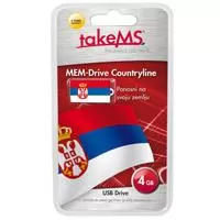 Kliknite za detalje - Takems USB memorija 4GB - SRBIJA