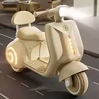 Kliknite za detalje - Dečija Vespa na Akumulator Sa LED svetlom